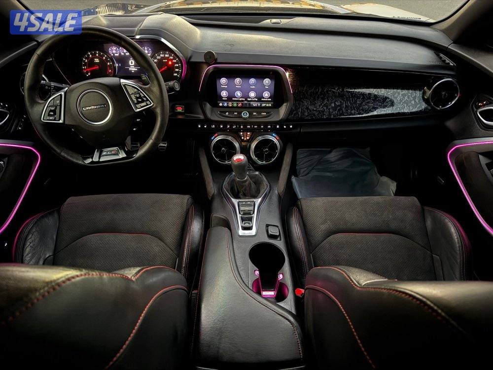 كمارو ZL1 قير عادي – بحالة ممتازة – وارد الكويت9