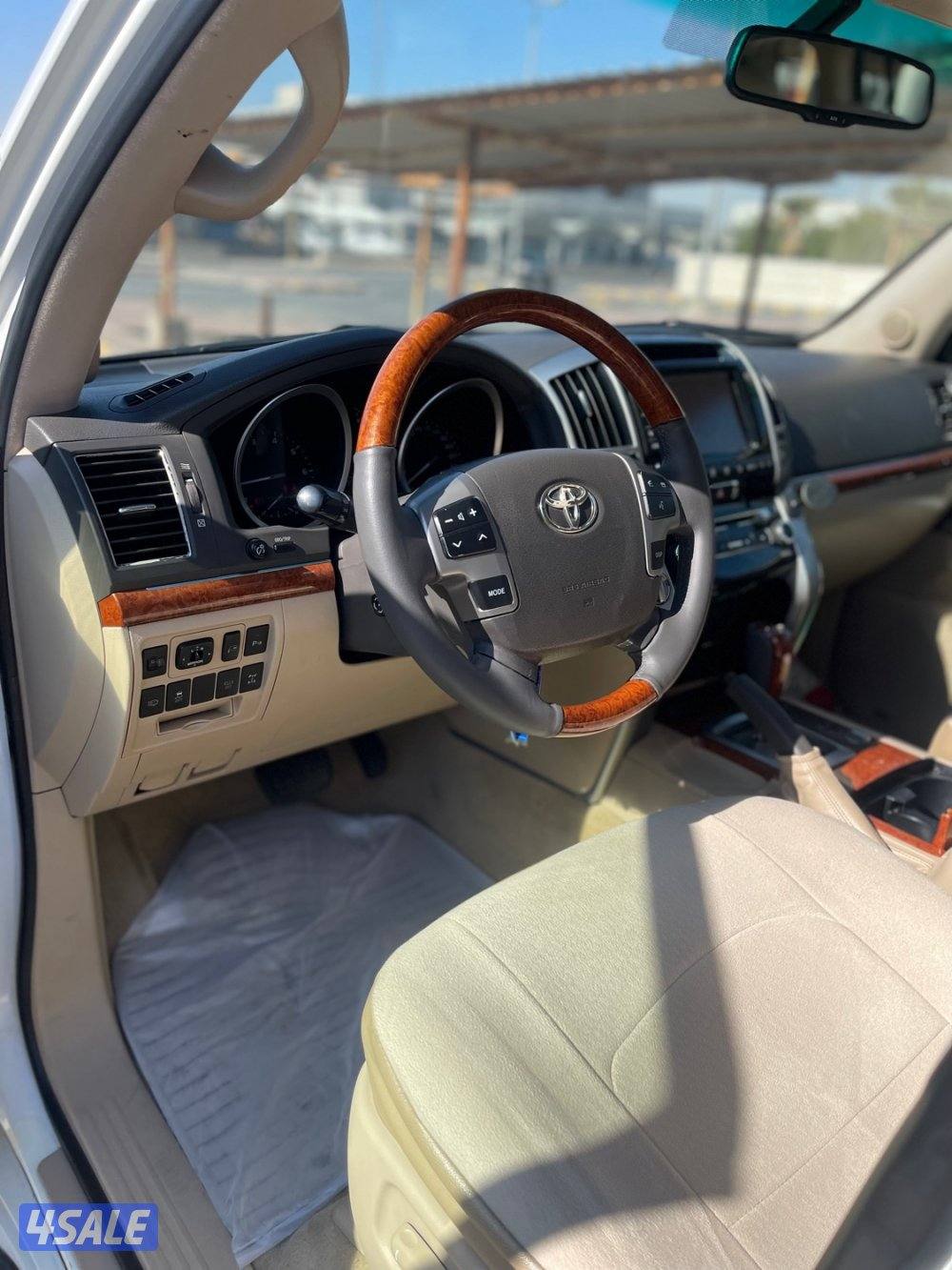 لاند كروز VXR وارد قطر فحص جير مكينه شاصي7