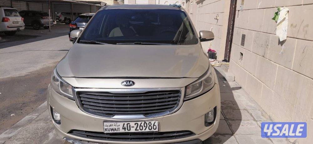 للبيع كيا كرنفال شرط الفحص قير مكينه شاصي 20160