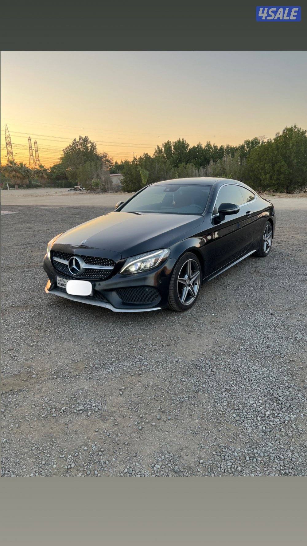 صبغ الوكاله مرسيدس c200 coupe1