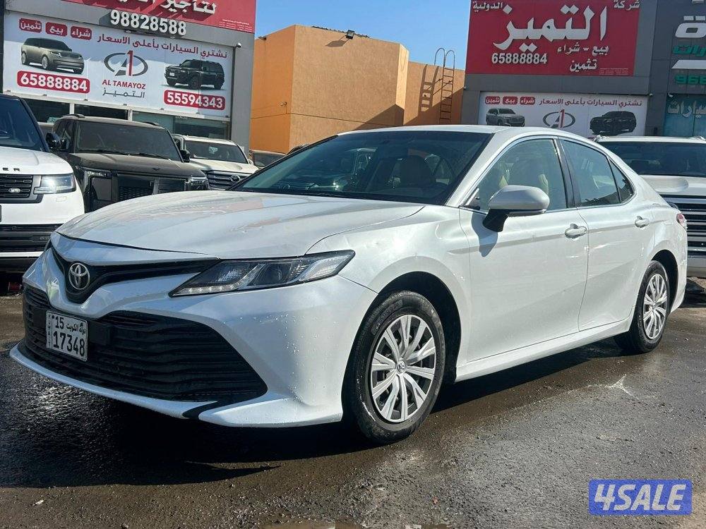 تيوتا كامرى.V4 -LE  موديل 2018 ماشى 302.000 k.m  وارد الساير8