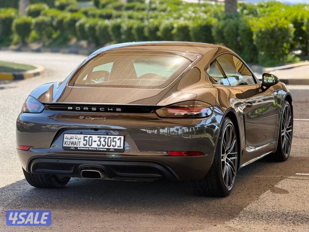 للبيع : بورش كايمان موديل : 2018 عداد : 90 الف6