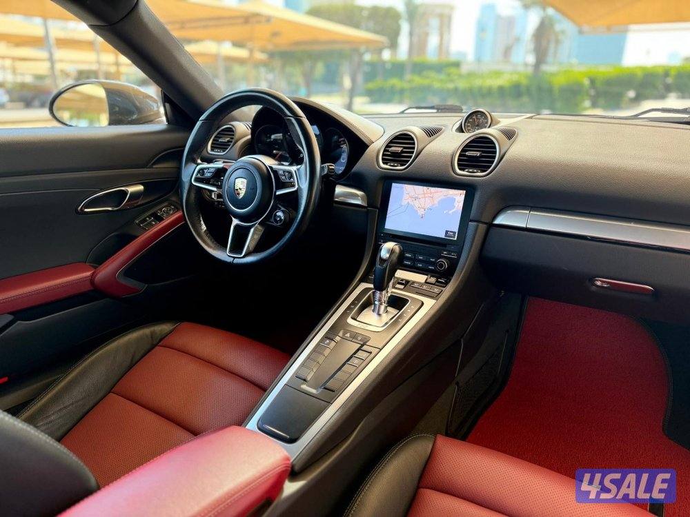 للبيع : بورش كايمان موديل : 2018 عداد : 90 الف9