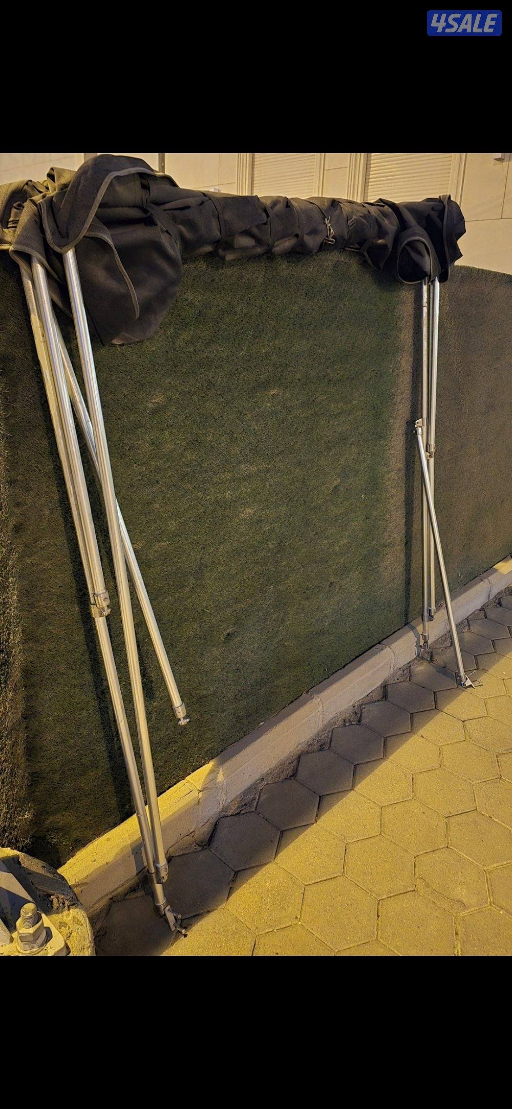 للبيع مظله شلاعي الامينيوم خام اسباني من الروضان2