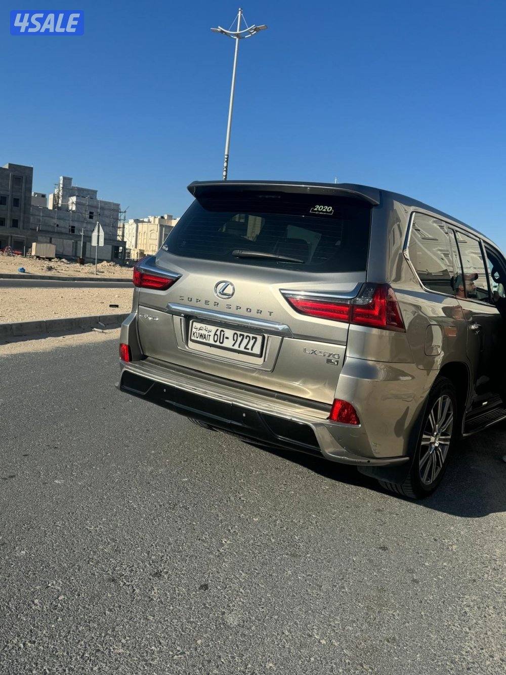 للبيع جيب لكزس 2016 الساير الدرجه الأولي صبغ الوكاله5