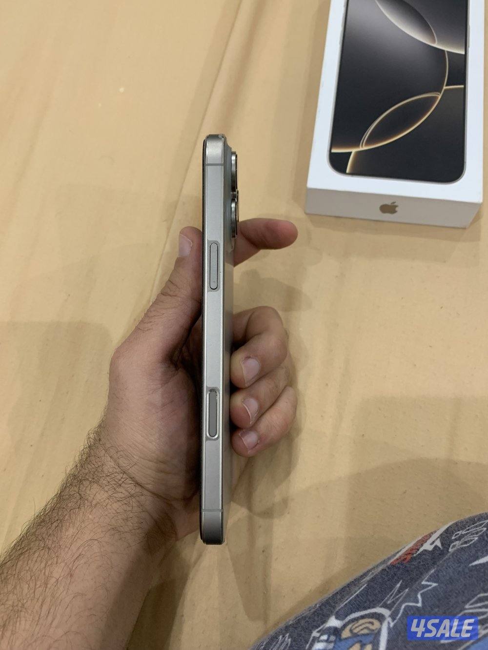 iPhone 16 Pro Max, like new, fully protected, 100% battery, 77 cycles2