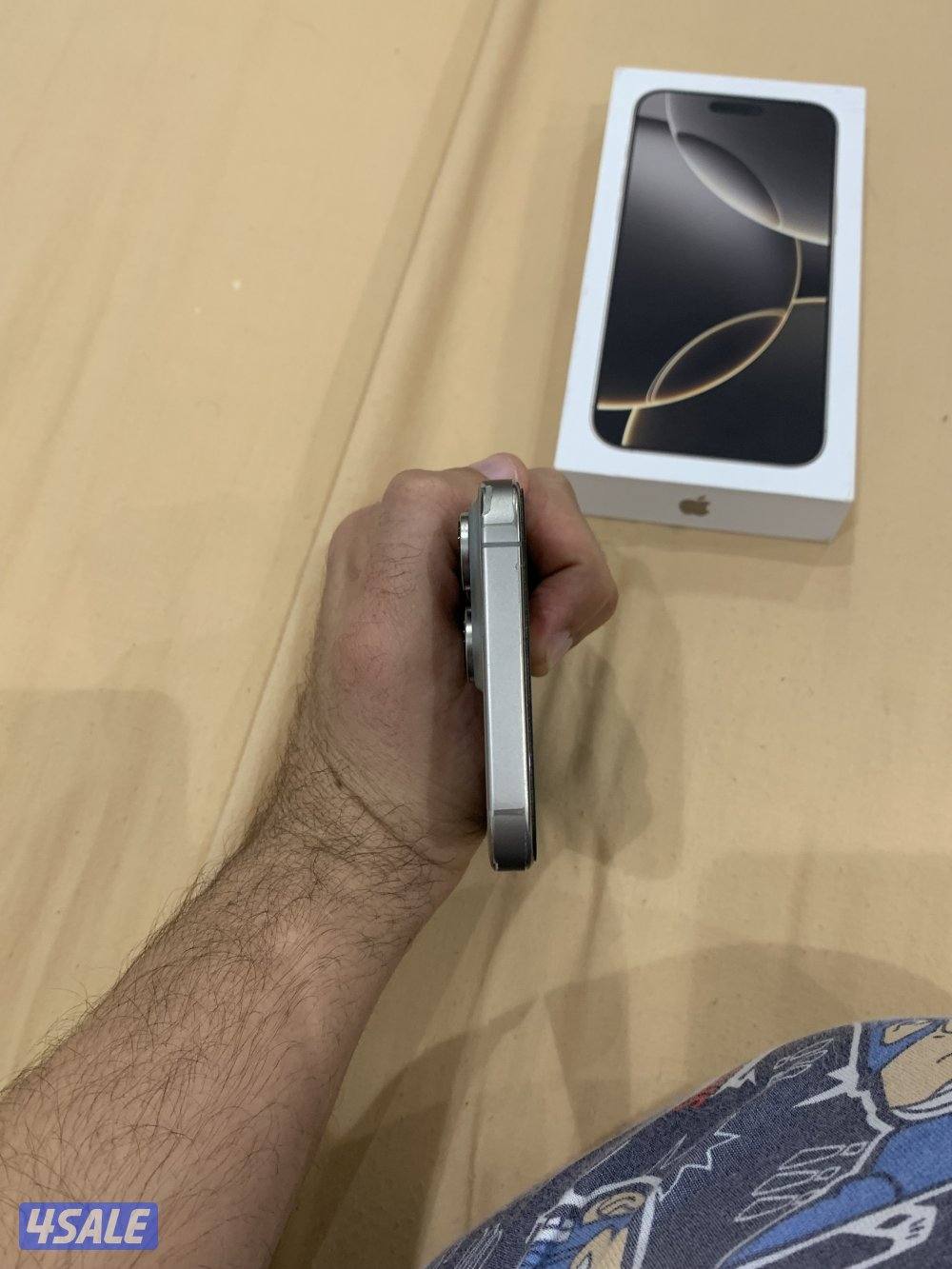 iPhone 16 Pro Max, like new, fully protected, 100% battery, 77 cycles4