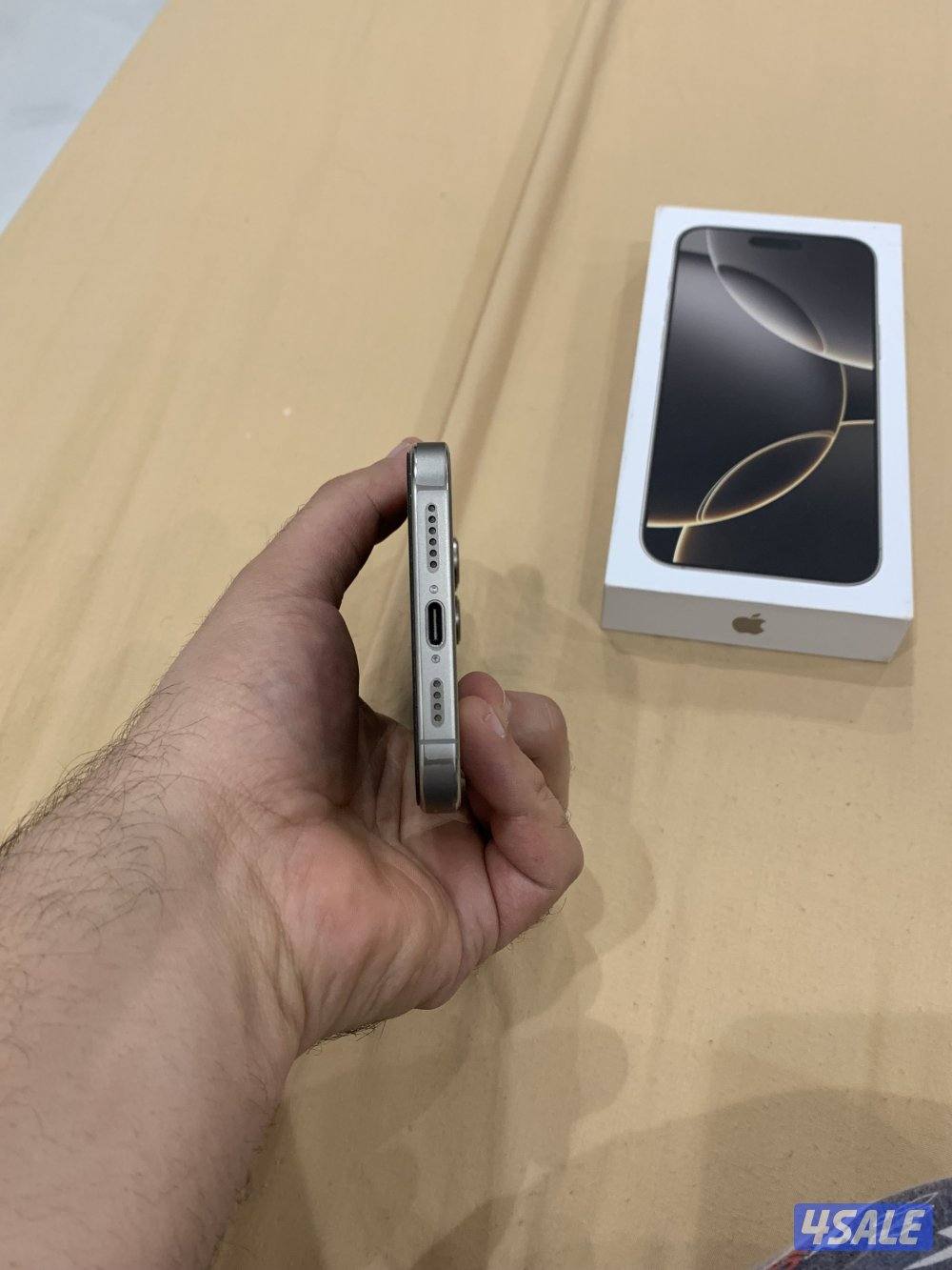 iPhone 16 Pro Max, like new, fully protected, 100% battery, 77 cycles5