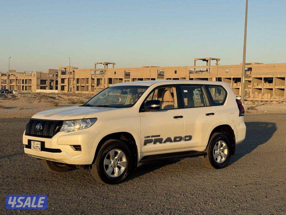 للبيع برادو2023 صبغ الوكاله4 سليندر4