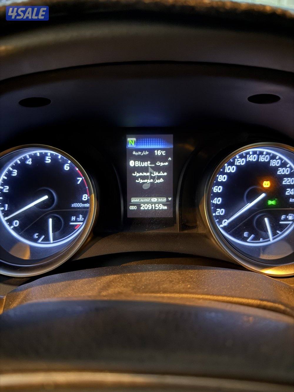 كامري فل كامل موصفات عداد 200 موديل 20182