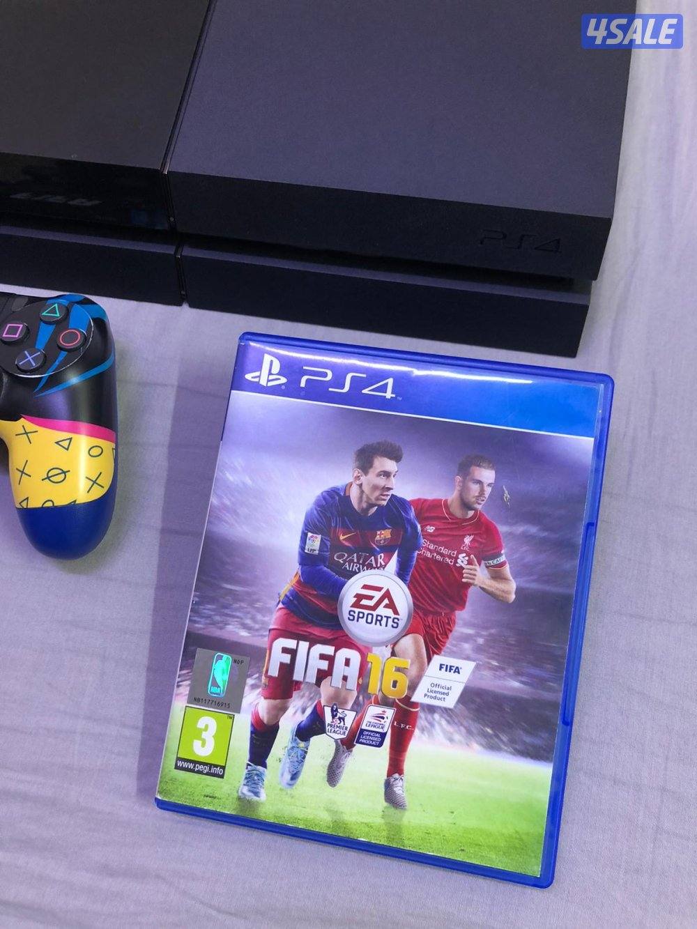 Sony Ps4 . Comes with controller, cables and 1 cd. 50 kd negotiable.5