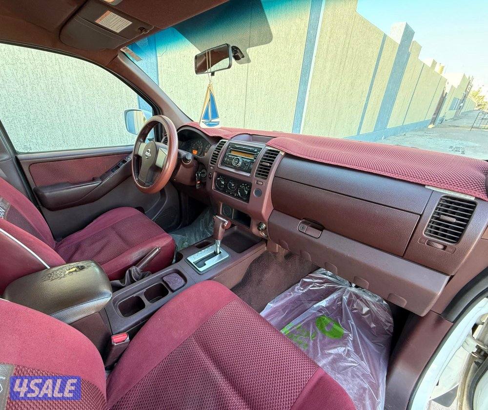 قمة بالنظافة وانيت نيسان نافارا 2010 قير اتوماتيك البابطين صبغ الوكالة8