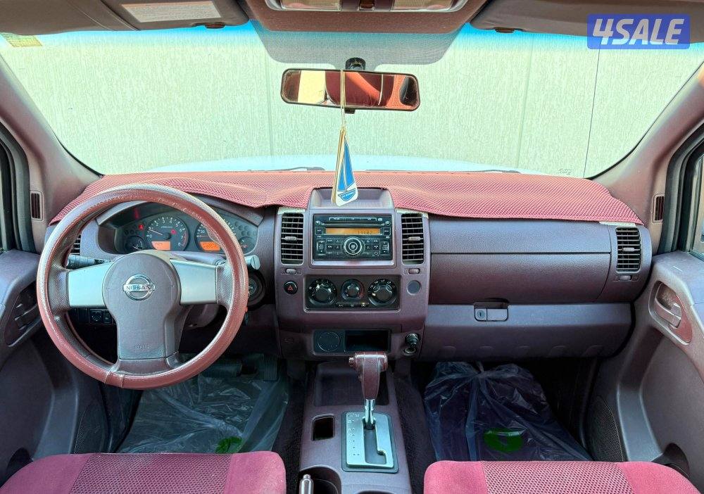 قمة بالنظافة وانيت نيسان نافارا 2010 قير اتوماتيك البابطين صبغ الوكالة13