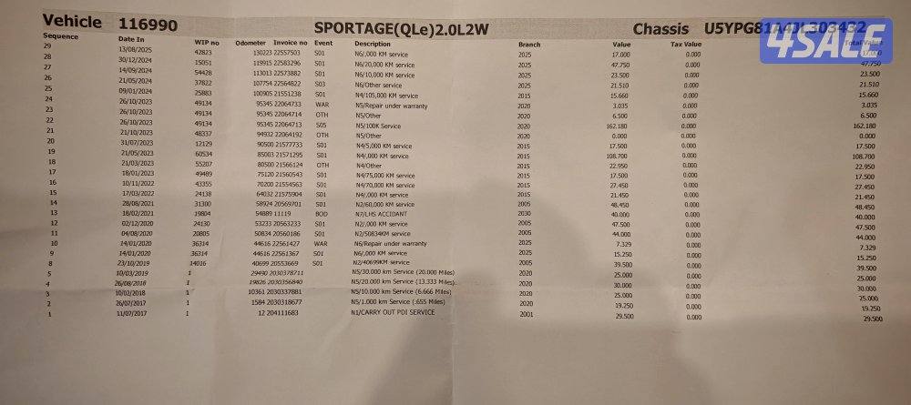 للبيع سبورتاج7