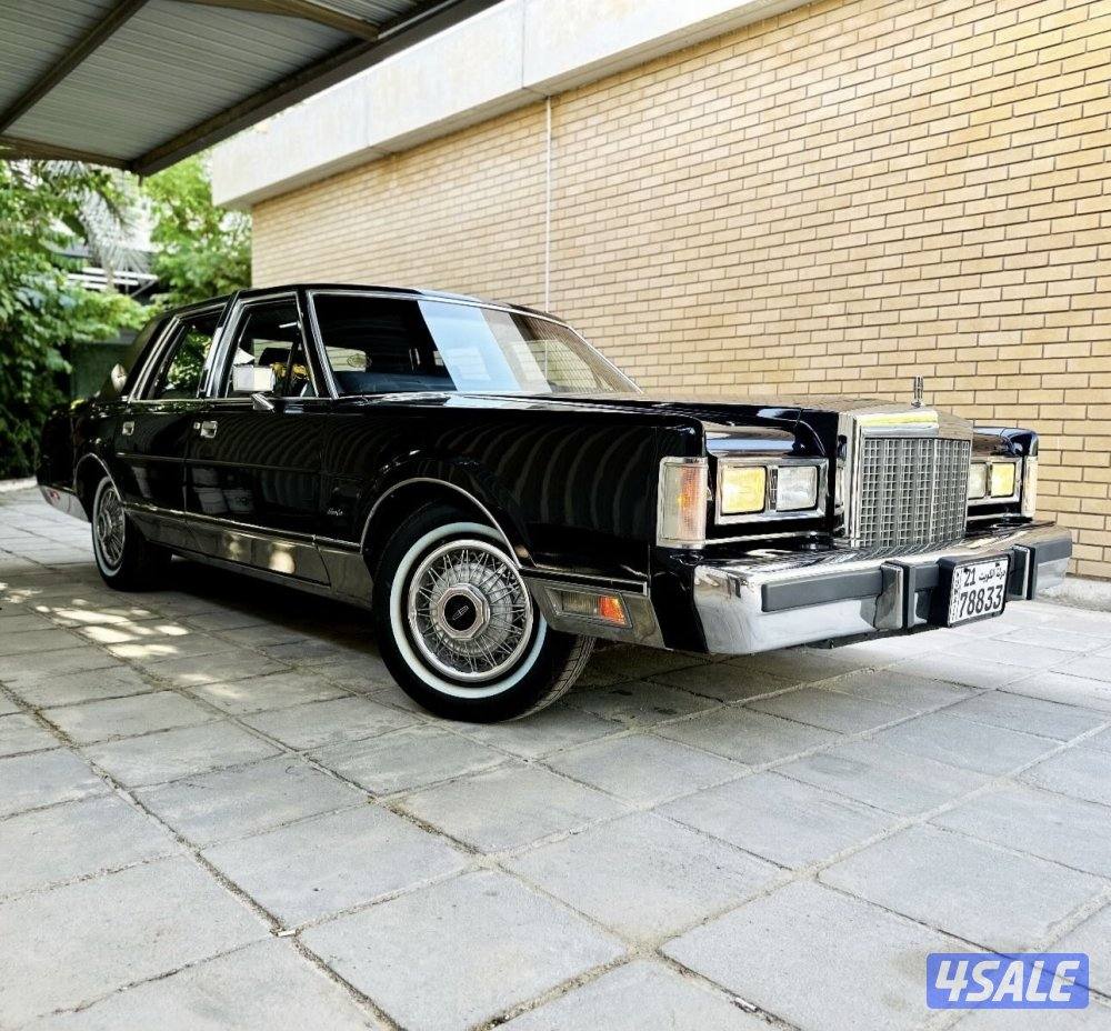 لنكولن ١٩٨٧ ( المجموعة ) ماشي ١٩ ألف كيلو بحالة نادرة2