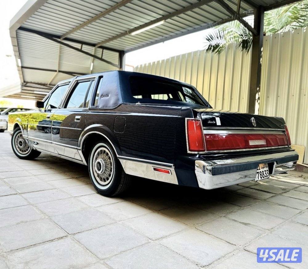 لنكولن ١٩٨٧ ( المجموعة ) ماشي ١٩ ألف كيلو بحالة نادرة5