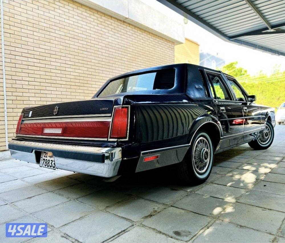 لنكولن ١٩٨٧ ( المجموعة ) ماشي ١٩ ألف كيلو بحالة نادرة7