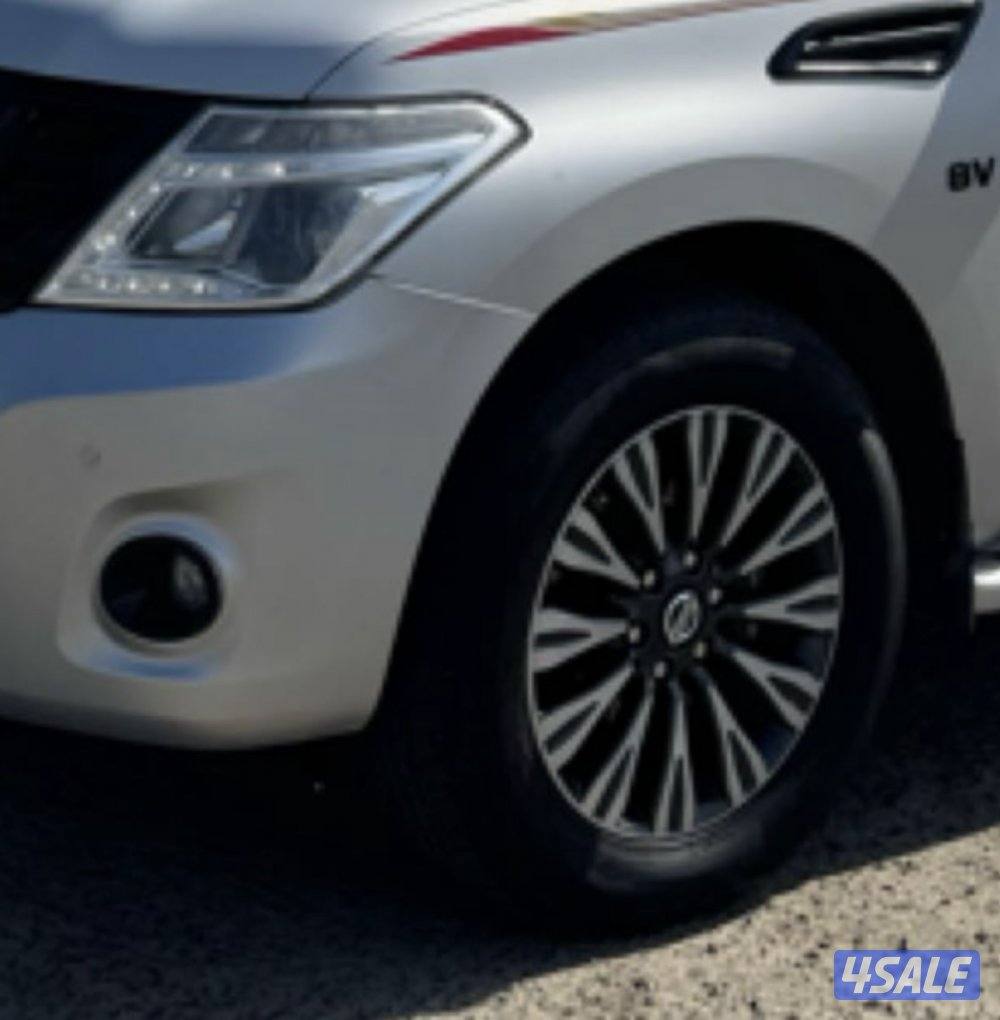 للبيع رنقات باترول مع تواير اصلي0