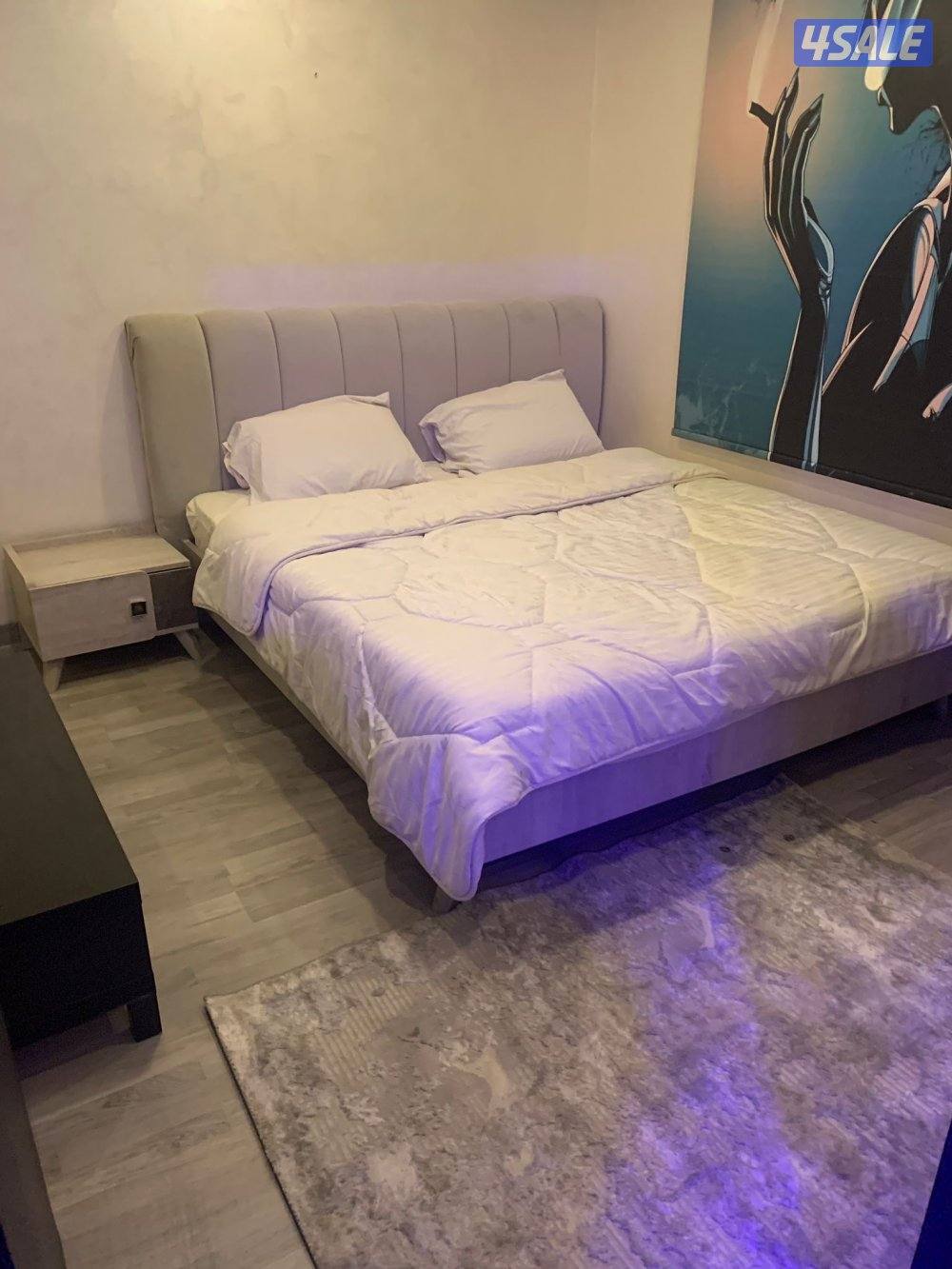 شقق للايجار خلو غرفة وصالة ومطبخ وحمام تشطيب سوبر لوكس7