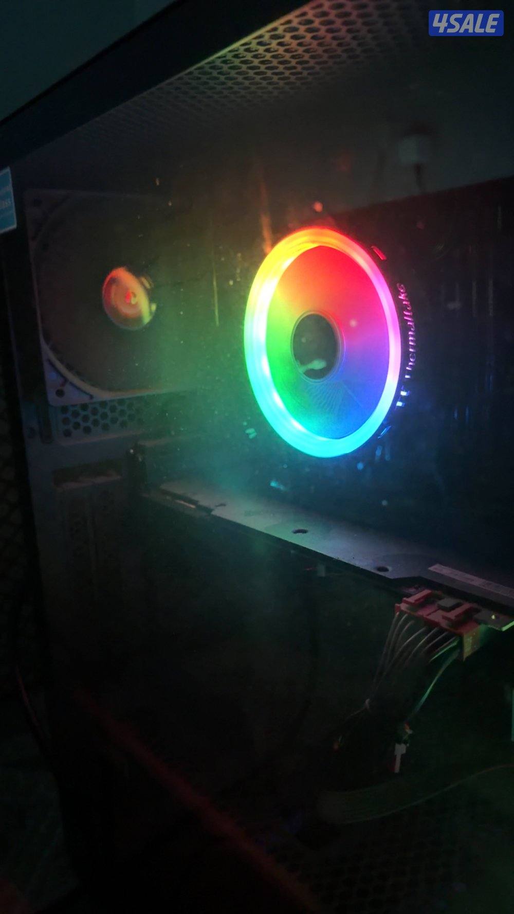 سيت اب كامل تقريباً شاشه و بيسي و كيبورد و ماوس مواصفات عاليه2