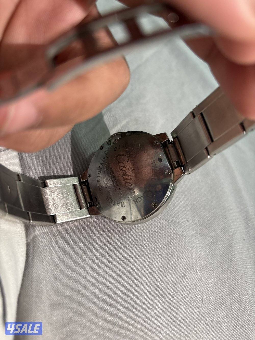 ساعه Cartier درجه أوله  اللون سلفر1