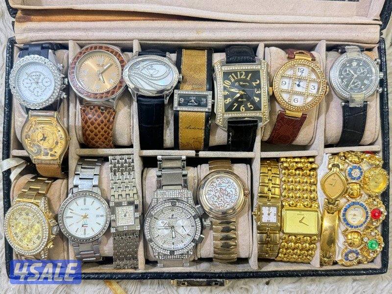 مجموعة قيمة ومميزة من الساعات النسائية ماركات مختلفه0