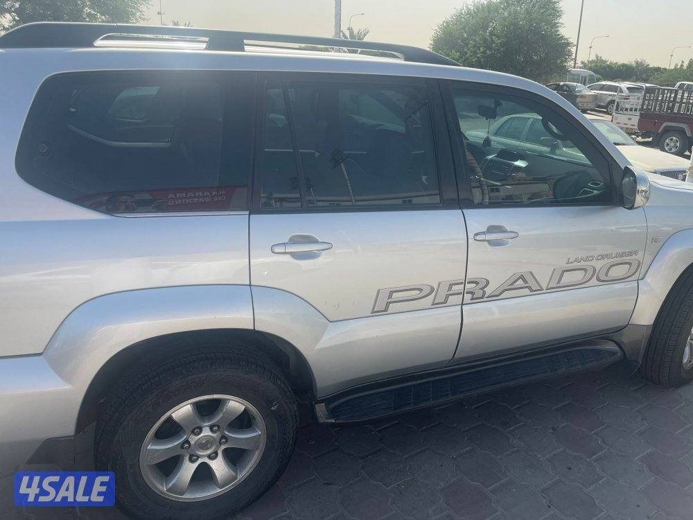 ‌تويوتا برادو2004صبغ الوكالة ماعدا ۲ قطع1