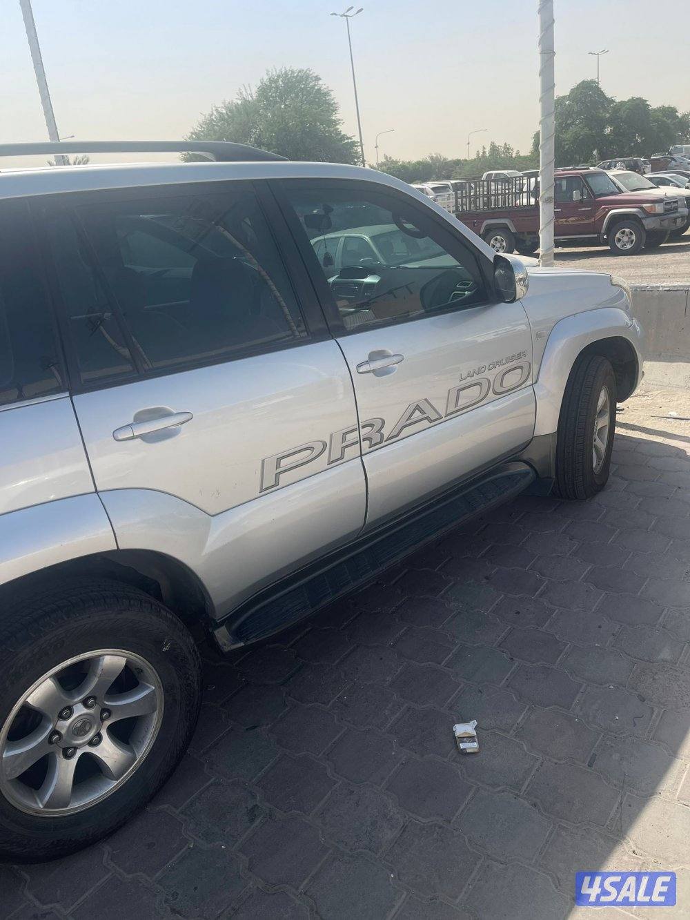 ‌تويوتا برادو2004صبغ الوكالة ماعدا ۲ قطع4