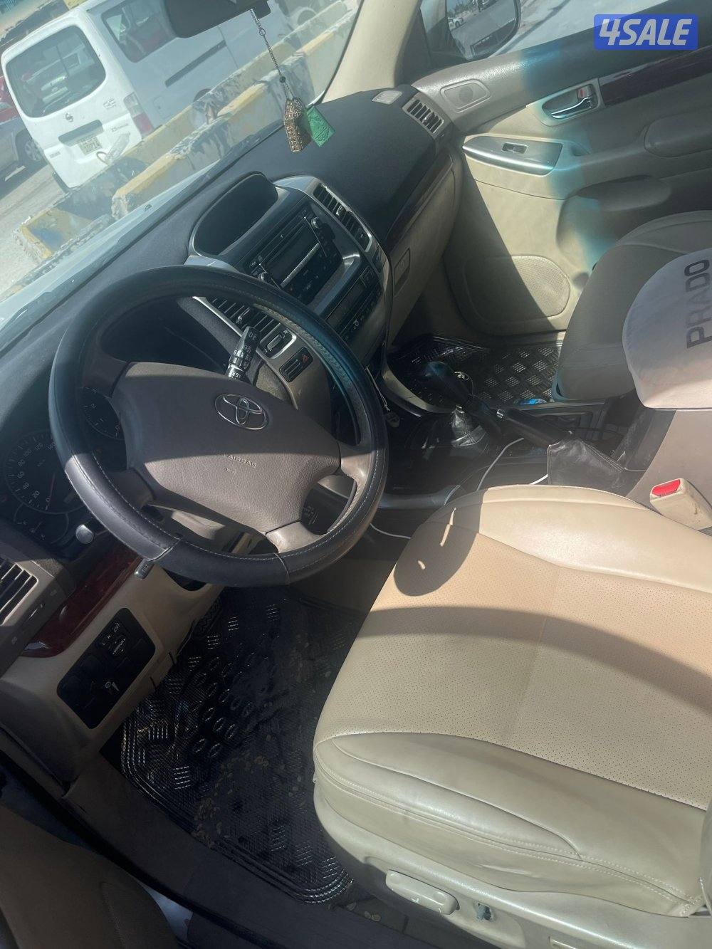 ‌تويوتا برادو2004صبغ الوكالة ماعدا ۲ قطع6