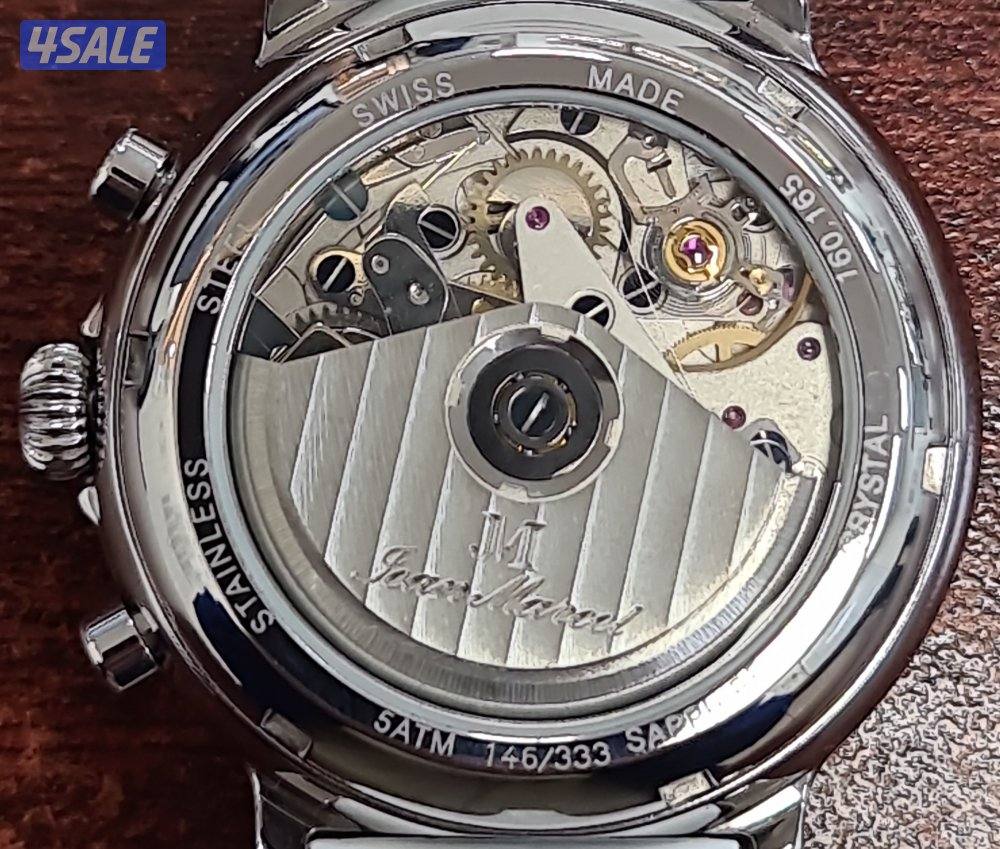 للبيع ساعة jean marcel  رجاليه سويسريه أصليه كالجديده11