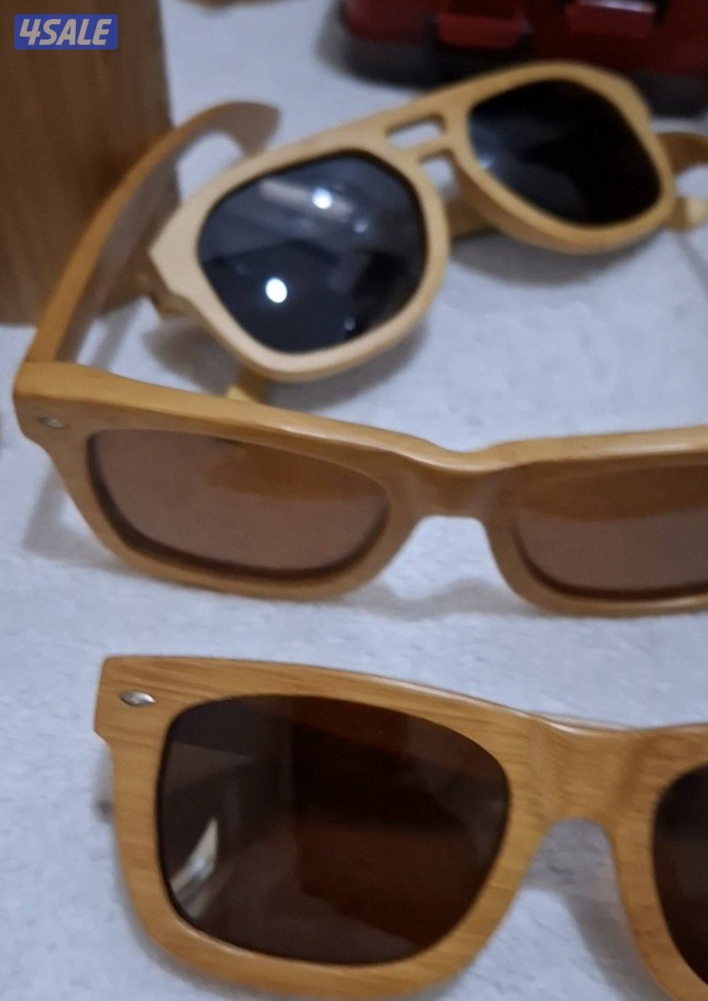 Sunglasses مجموعة نظارات شمسية خشب اصلي0