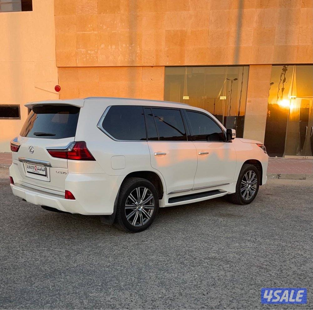 لكزس lx570 وارد الخليج صبغ الوكاله شرط الفحص2