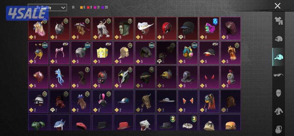 حساب ببجي ل البيع حساب متعوب عليه وملاحضه الحساب (ثلاثي)4