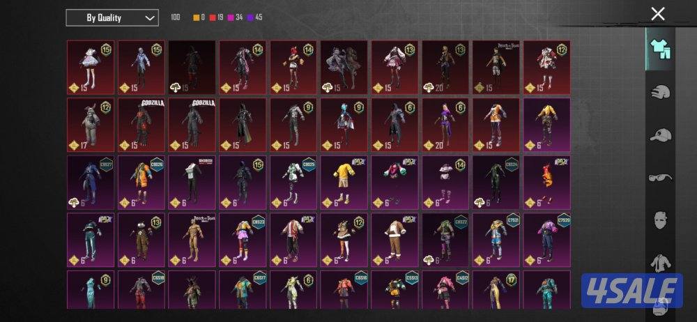 حساب ببجي ل البيع حساب متعوب عليه وملاحضه الحساب (ثلاثي)9