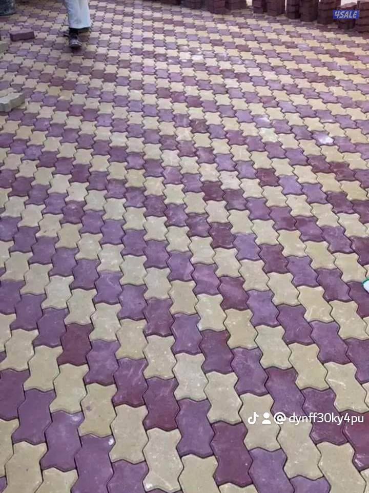 معلم بلاط متدخل وكربستون جميع منطق الكويت4