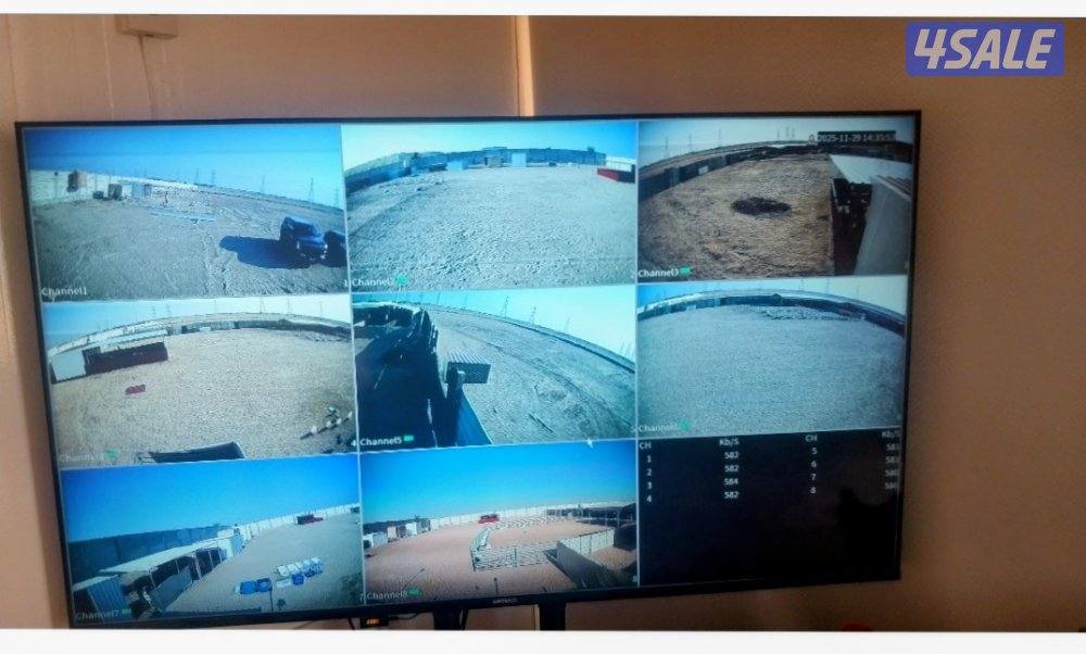 كاميرات مراقبة عالية الجودة كفالة سنتان صيانة وتركيب5