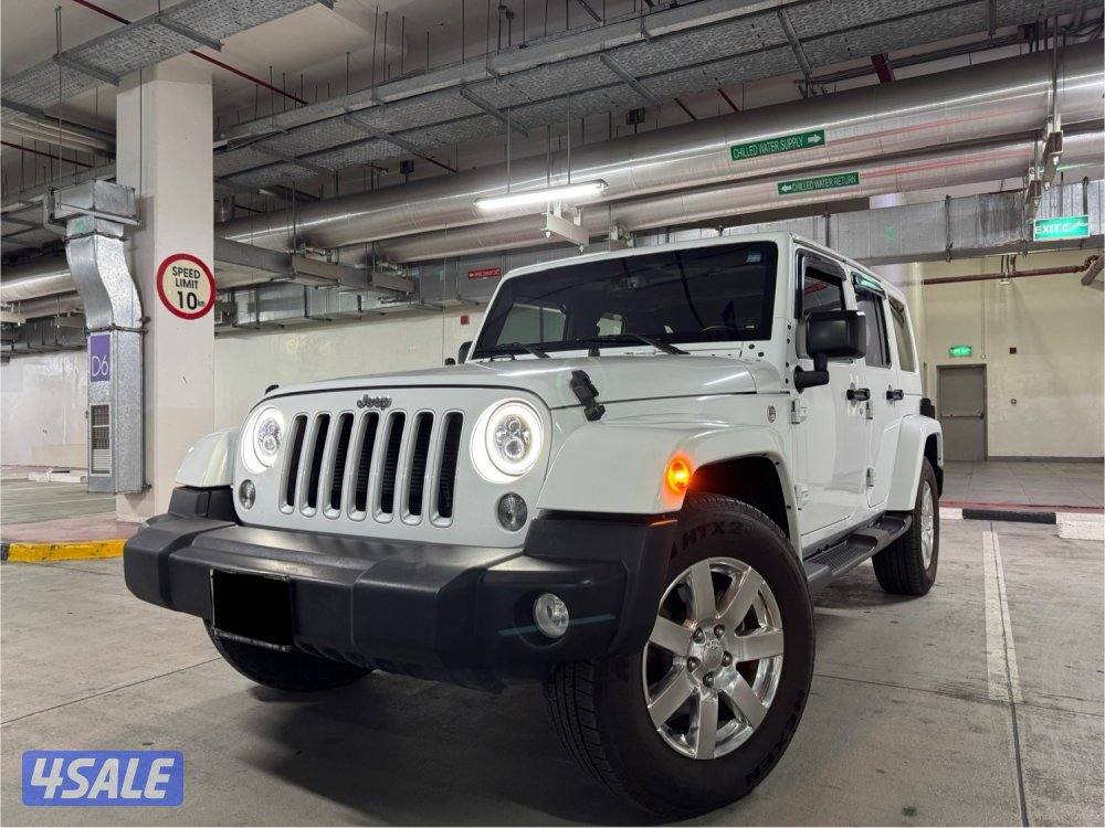 رانجلر صحاري unlimited بحالة ممتازة12