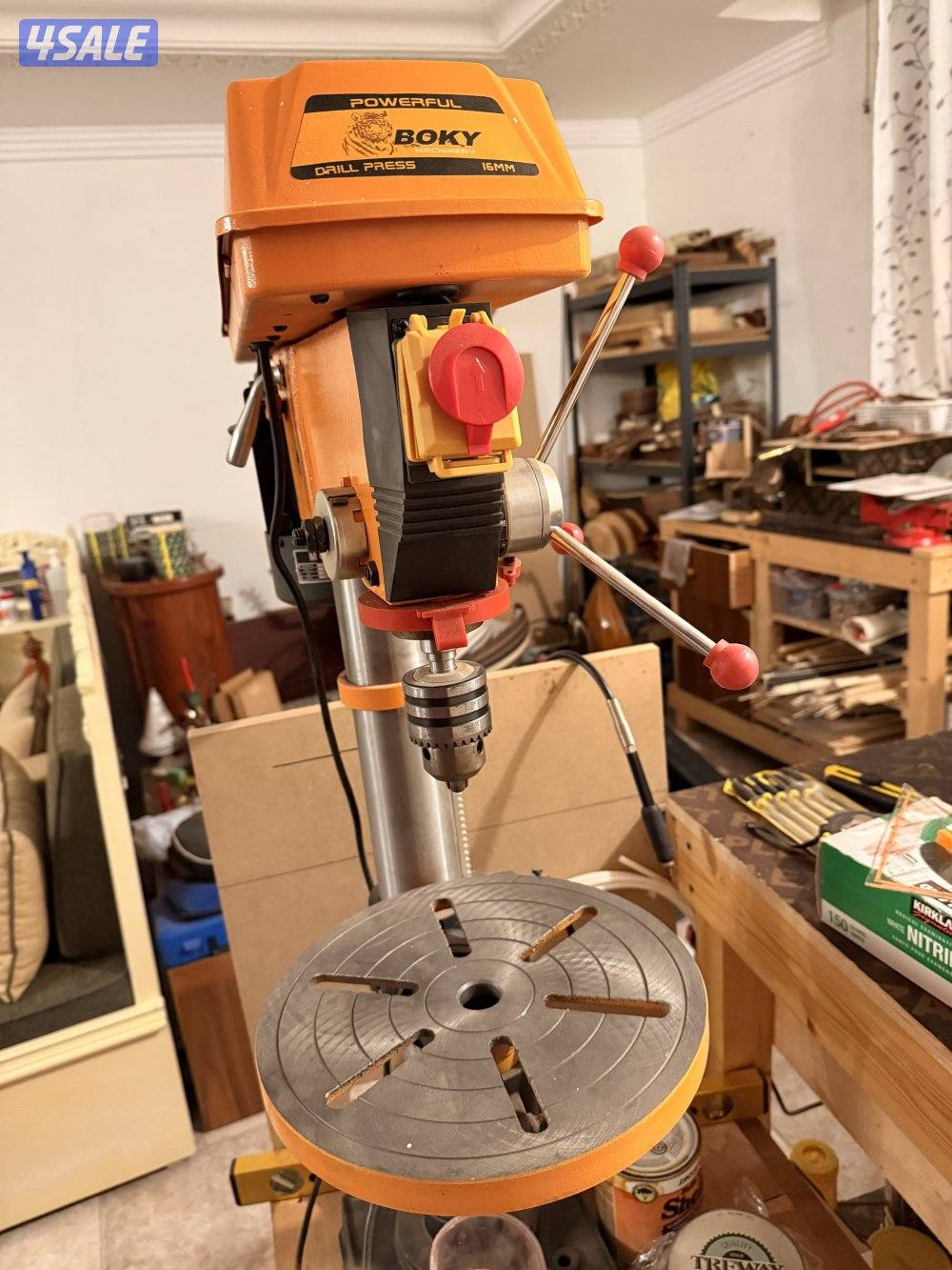 منشار عامود و درل برس و ملزمه للبيع5