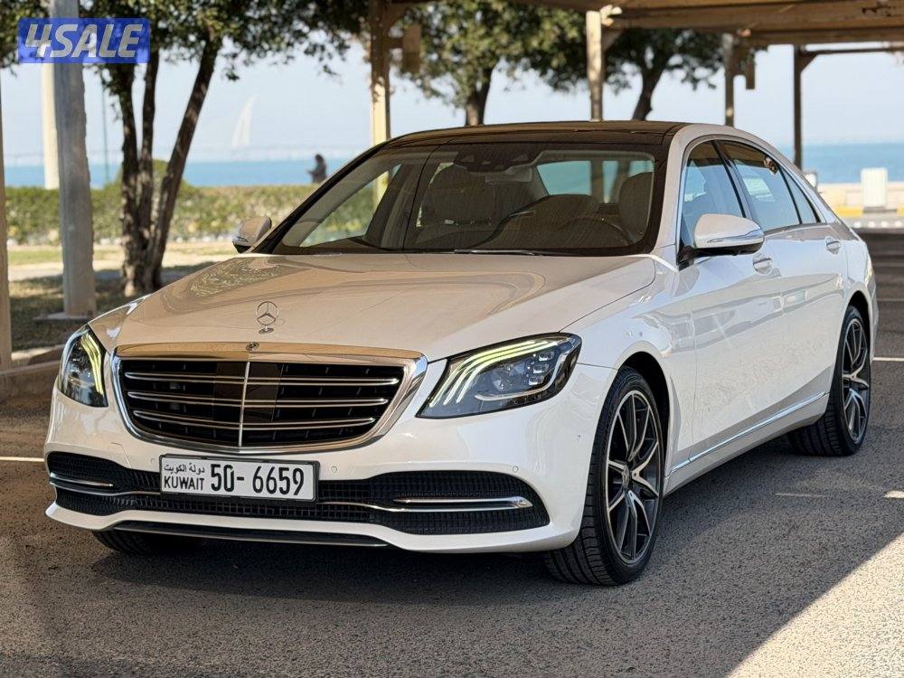 مرسيدس S450L صبغ الوكاله0