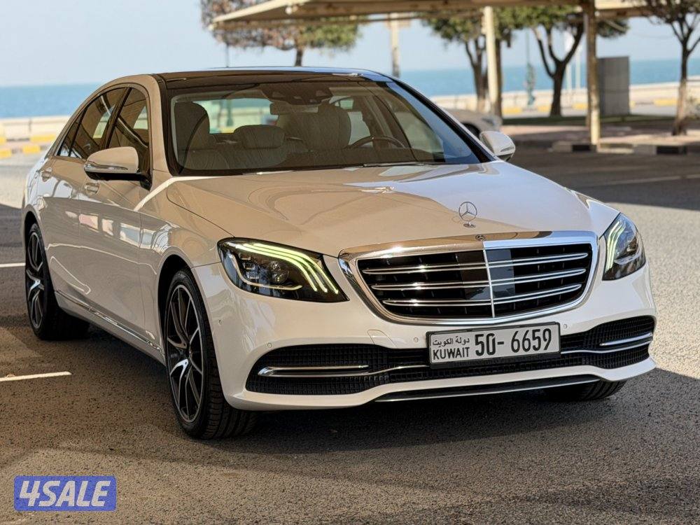 مرسيدس S450L صبغ الوكاله1