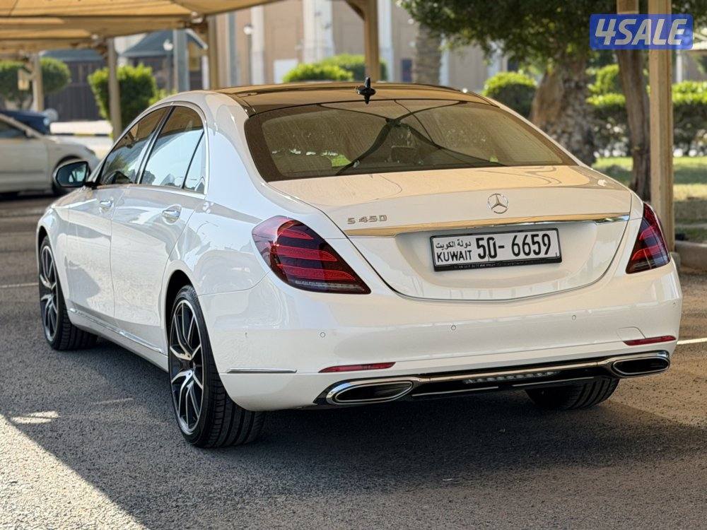 مرسيدس S450L صبغ الوكاله2