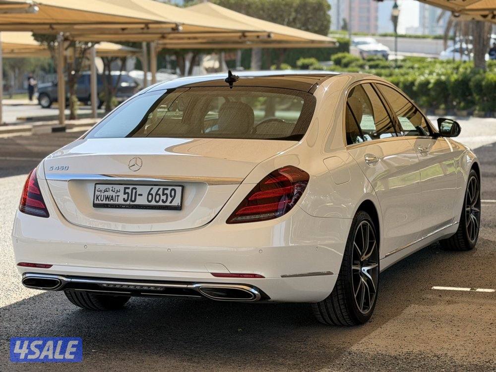مرسيدس S450L صبغ الوكاله3