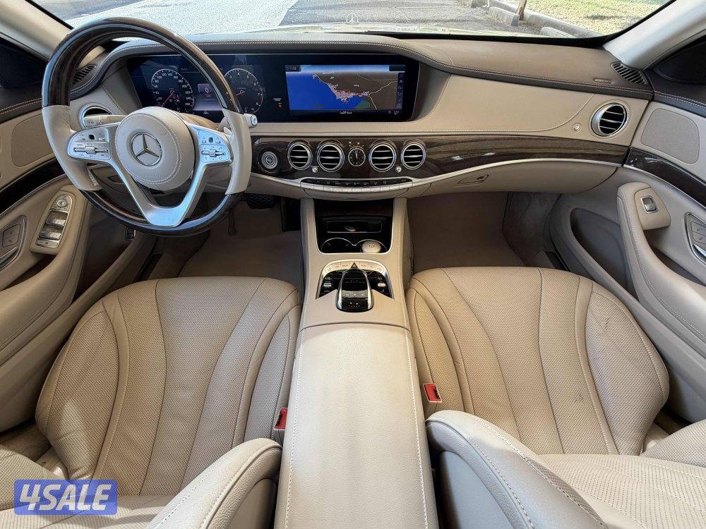 مرسيدس S450L صبغ الوكاله7