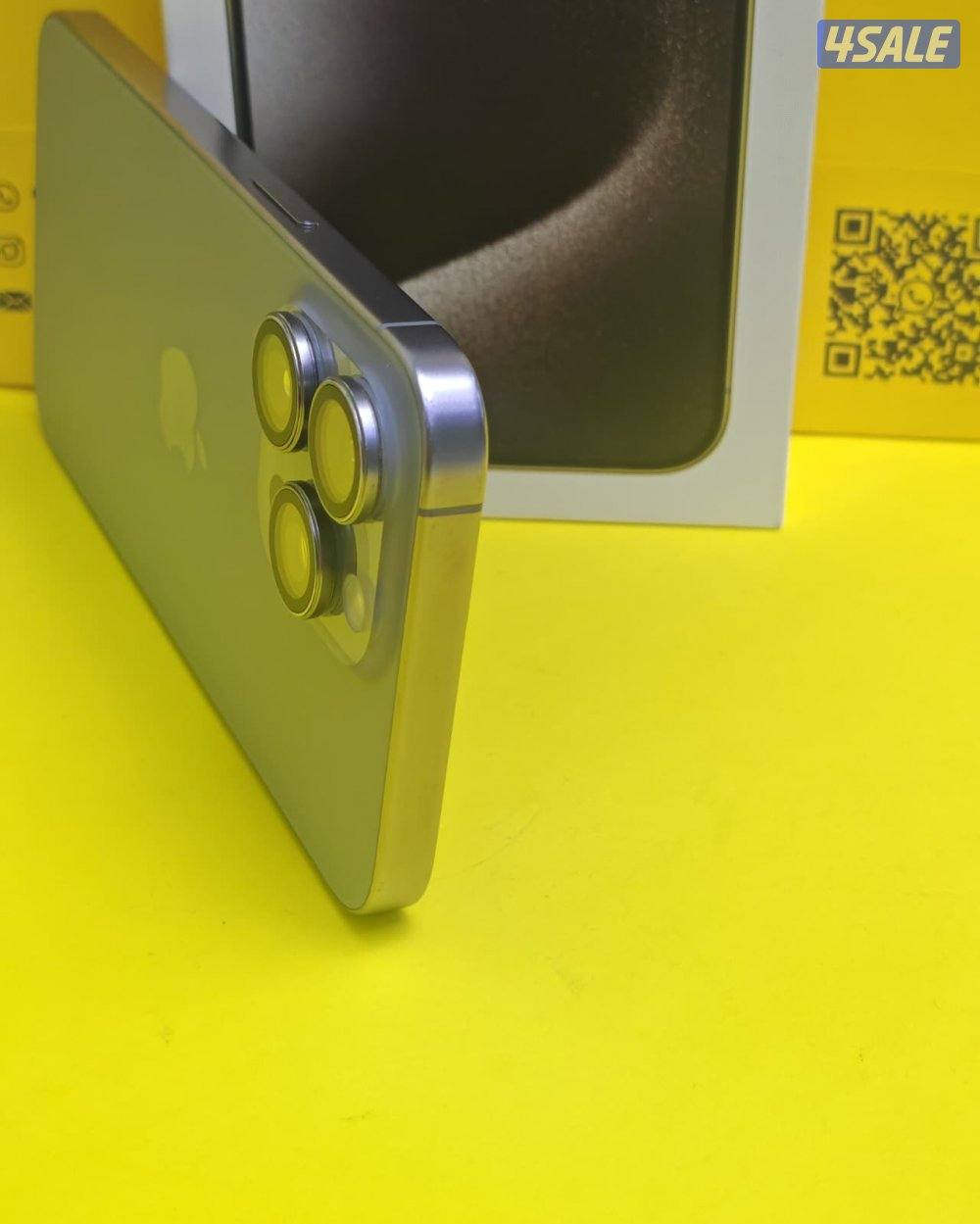 ايفون 15 برو ماكس تيتانيوم طبيعي iPhone 15 Pro Max 512GB Natural Titan4