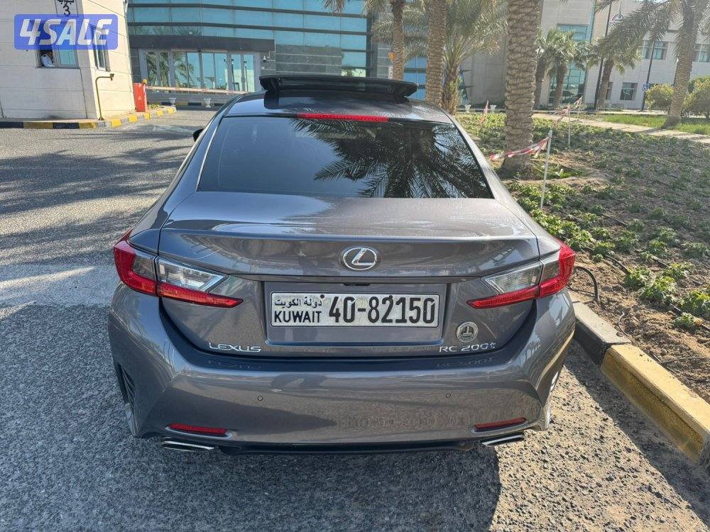 لكزس RC200 مديل 2017 ماشي 120 بحالة نظيفه شرط الفحص3