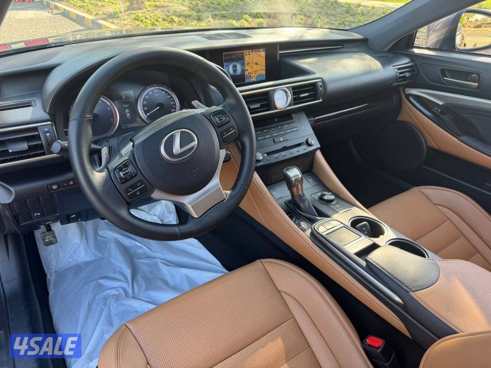 لكزس RC200 مديل 2017 ماشي 120 بحالة نظيفه شرط الفحص7