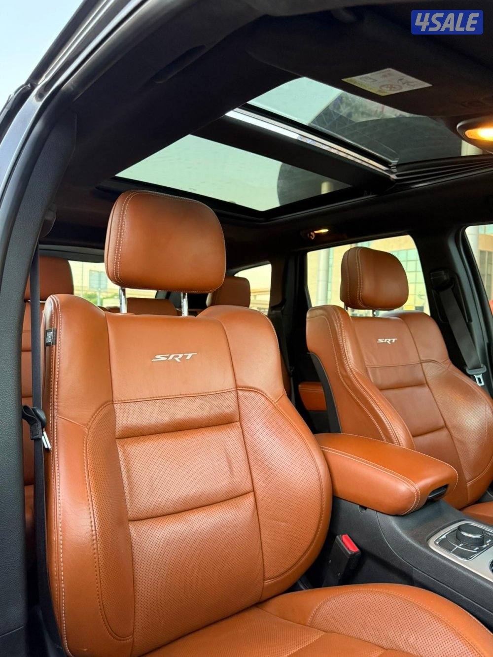 شروكي SRT موديل 2014 صبغ الوكاله وارد الوكاله بحاله ممتازه7