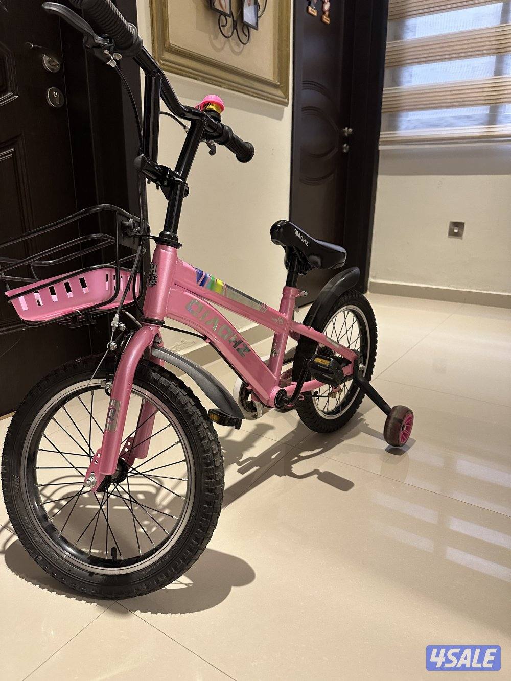 Kids Bicycle – Pink (Barely Used)0