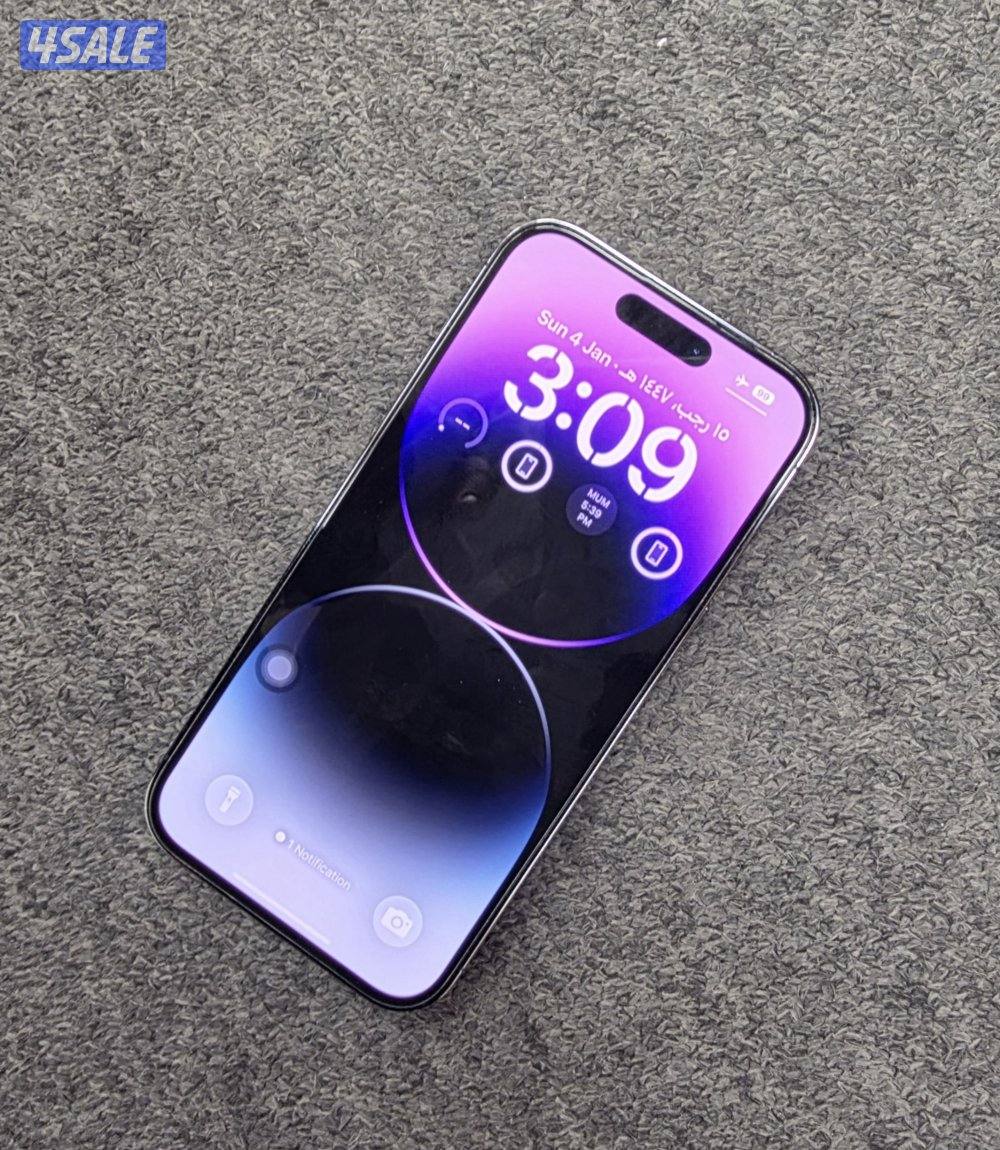 Apple iPhone 14 Pro – 256GB – Deep Purple – Excellent Condition1