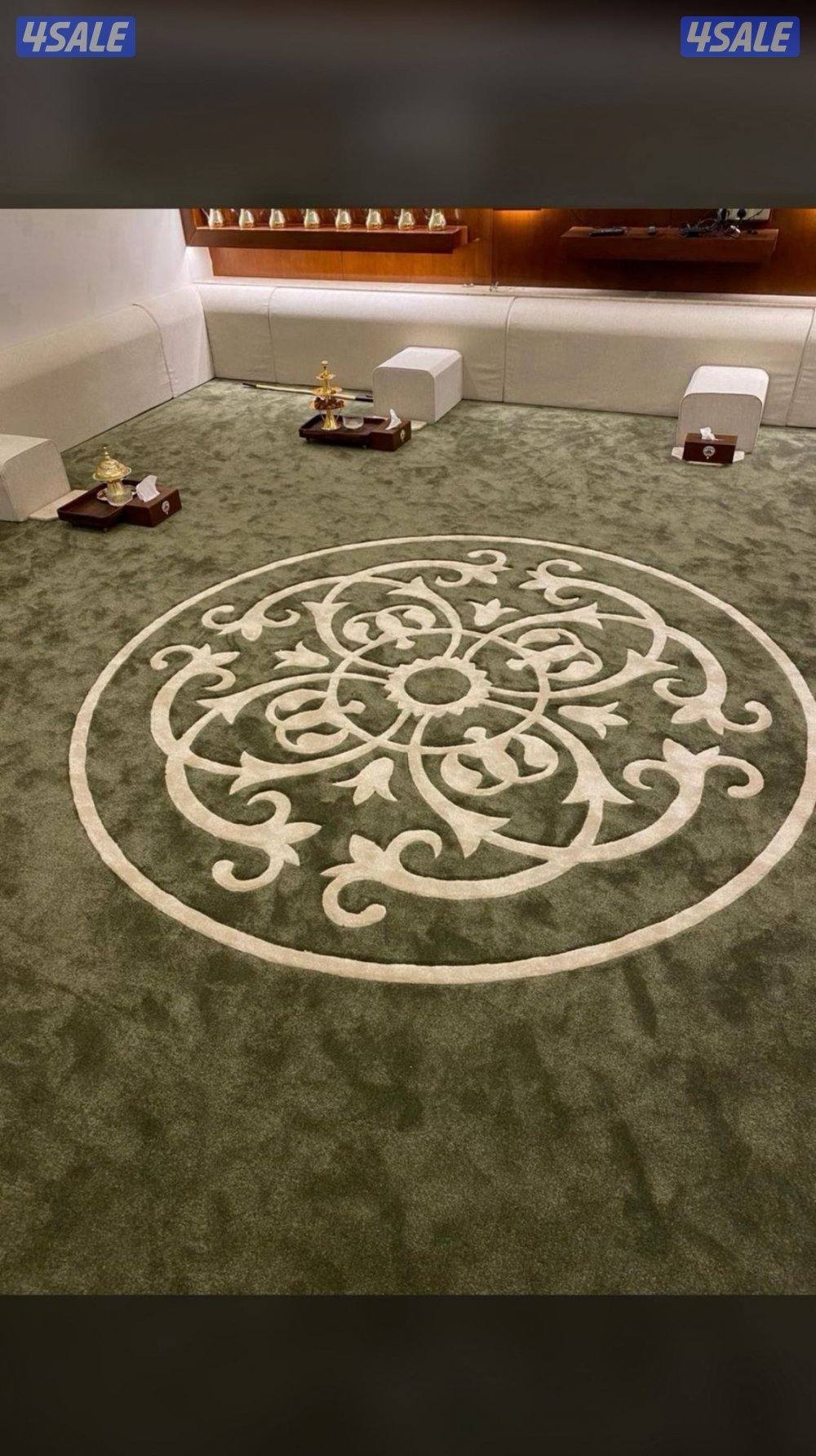 بيع وتركيب جميع انواع السجاد اثاث والمفروشات والمساند نقشات حفر يدوي1